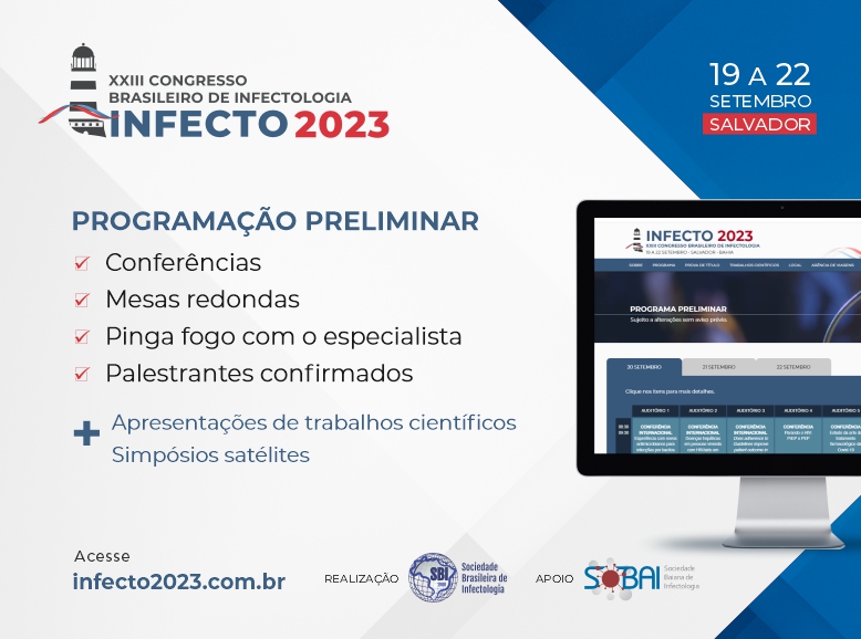 Novidades do XXIII Congresso Brasileiro de Infectologia SBI